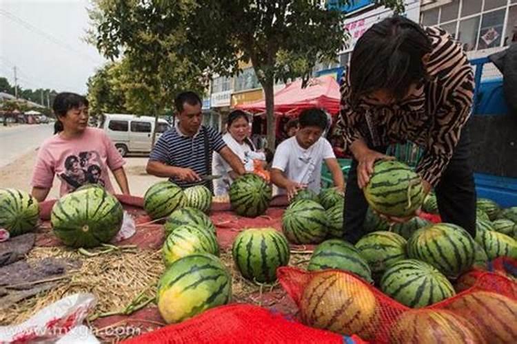 孕妇梦见有人卖西瓜预示什么意思呢