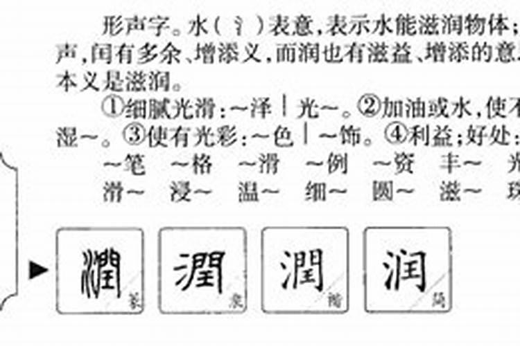 润五行属什么的字