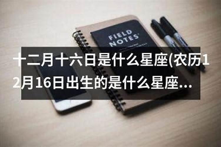 农历的12月16日是什么星座