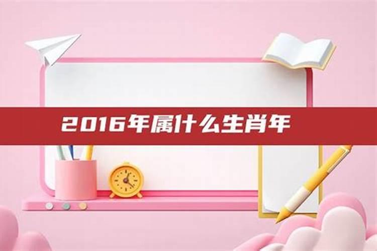 2016年出生的人属相