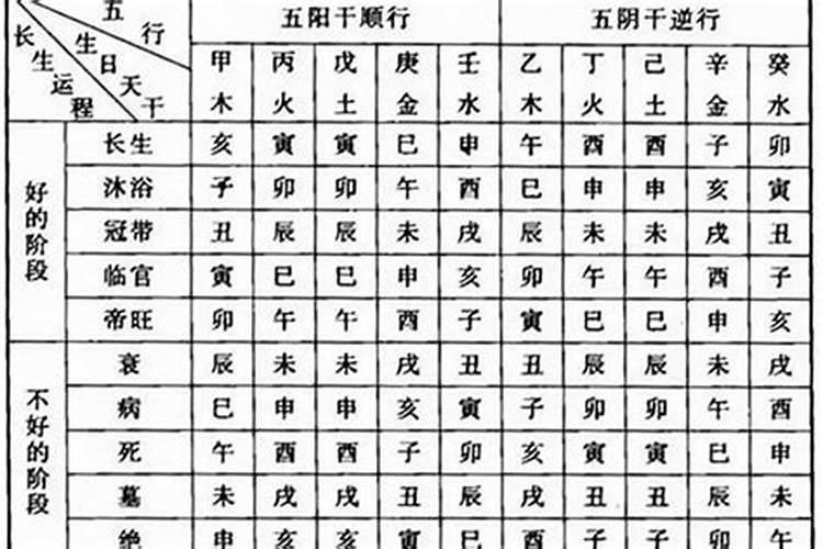 大运走长生什么意思