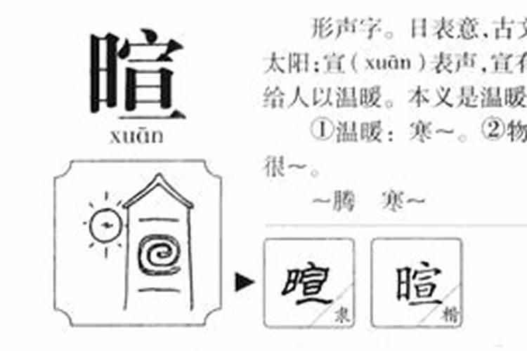 暄字五行属什么