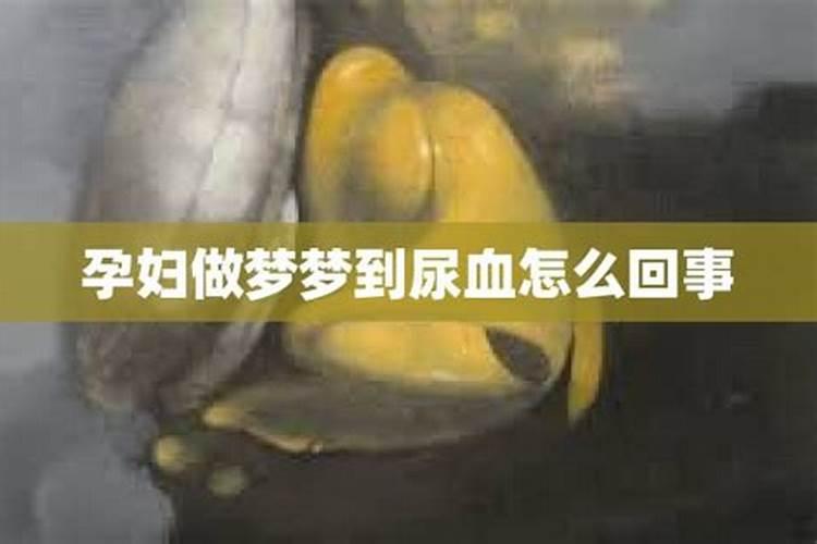 梦见自己尿血水