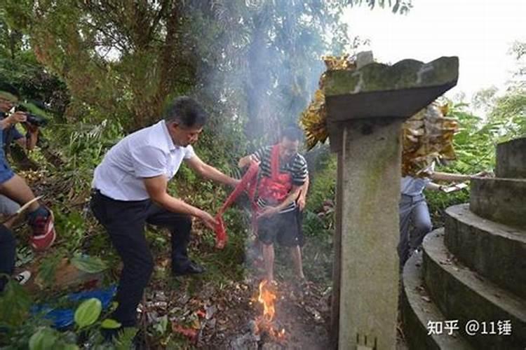 不是清明节能上坟吗