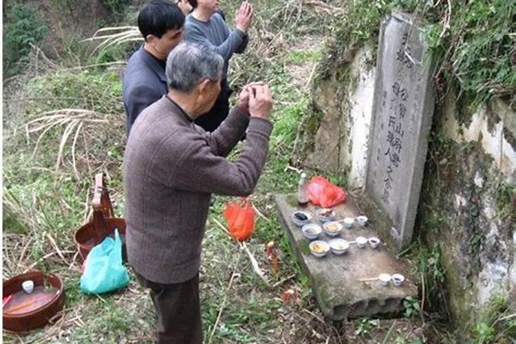 滨江清明节上坟