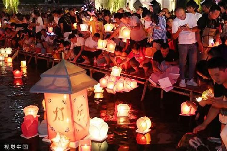 雨天中元节祭祀