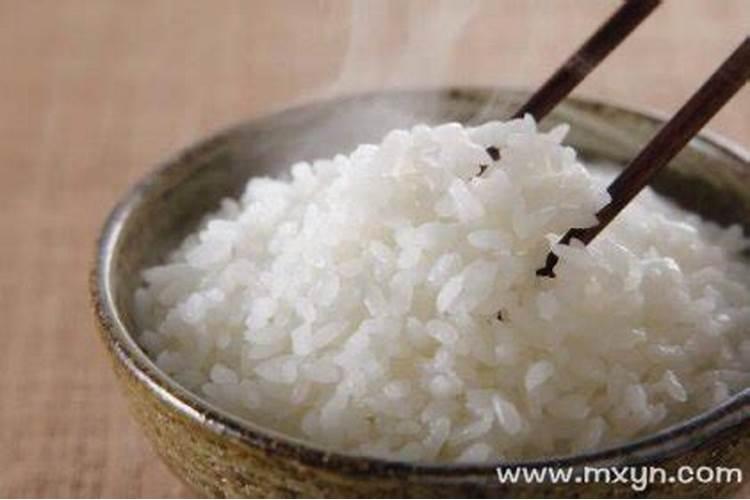 梦到米饭是什么意思