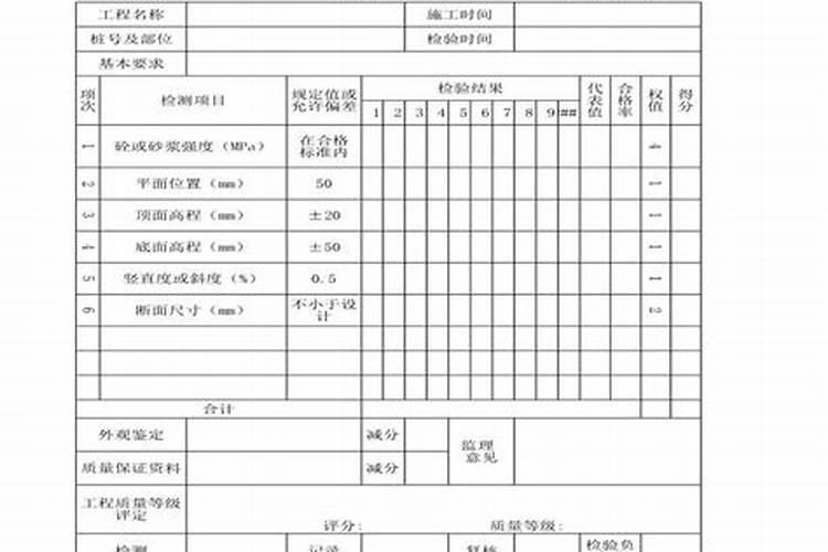 八字墙属于什么检验批