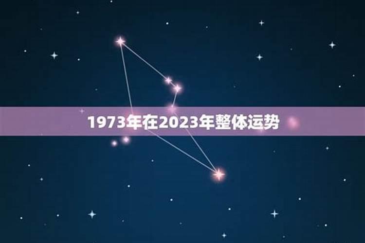 1973出生今年事业运程