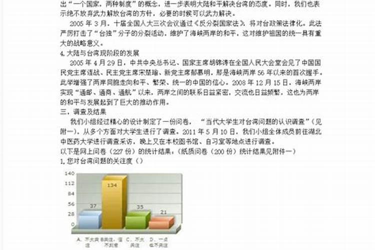 梦到跟家人吵架 当代大学生对台湾问题的认识