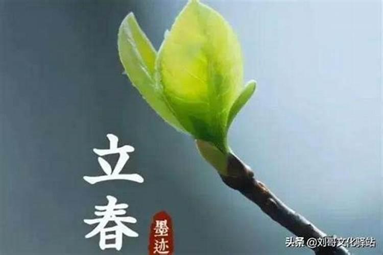 24节气的立春含义