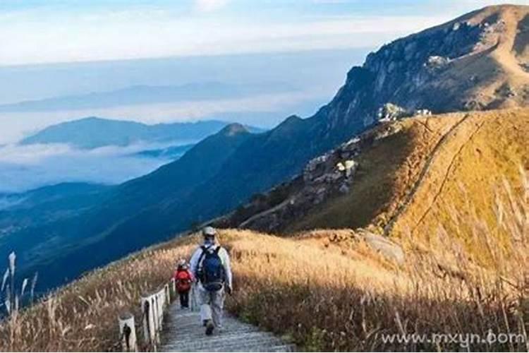 梦见背着人爬山(梦见自己登山)