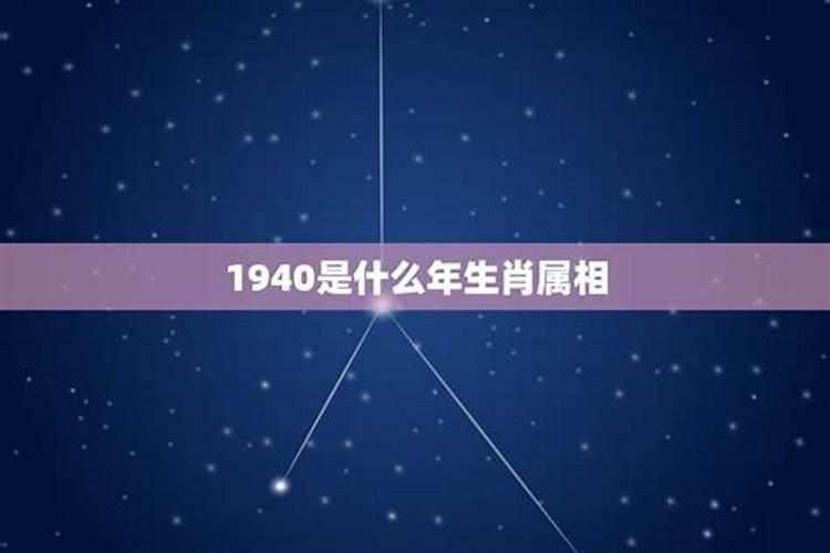 1940年生肖属什么生肖