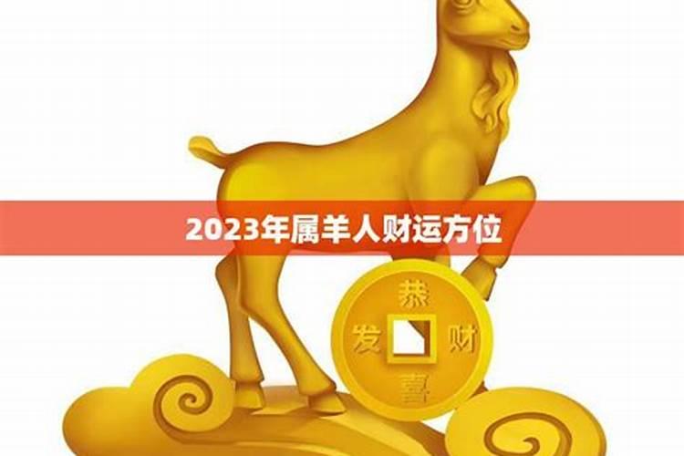 2023年属羊的人的财运