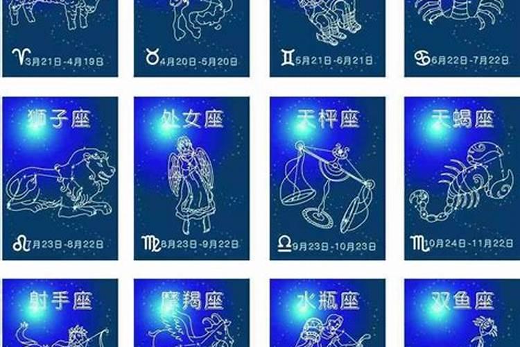 12星座是几月出生的