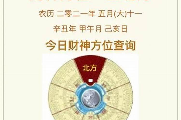 财神方位在什么方位