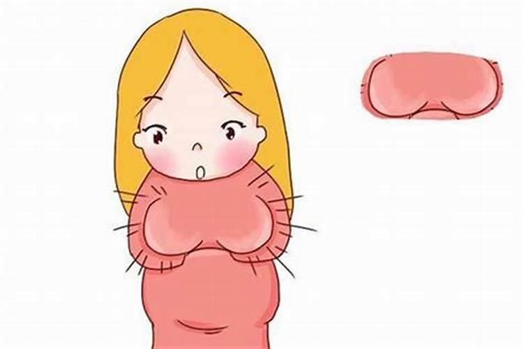 梦见女人乳房一大一小是什么意思