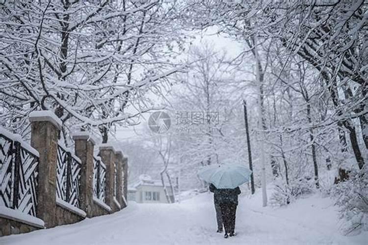 梦到下雪天