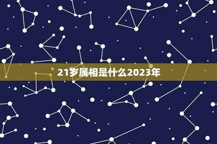 今年21岁属相是什么？？2023年21岁属什么生肖