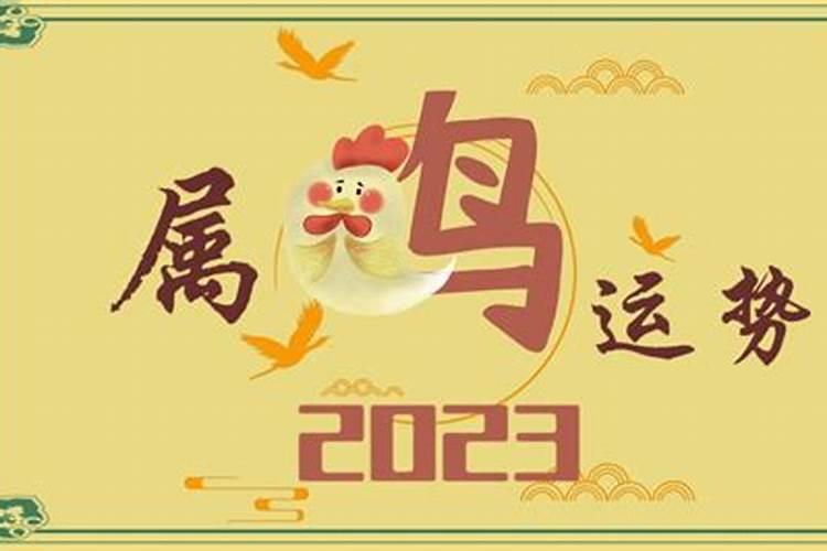 2023年属鸡的人是什么命