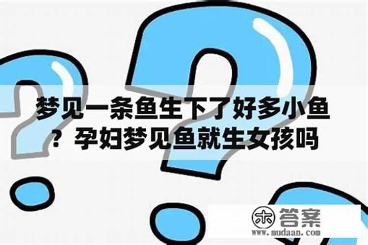 孕妇梦见自己生了两条鱼是什么意思