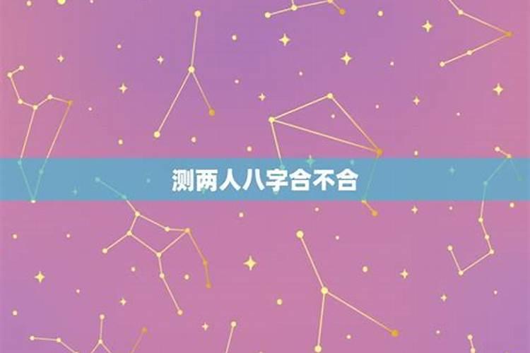 两个人八字不合星座合