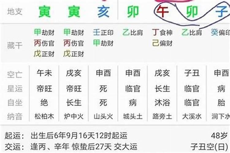 四柱八字测2021流年算命