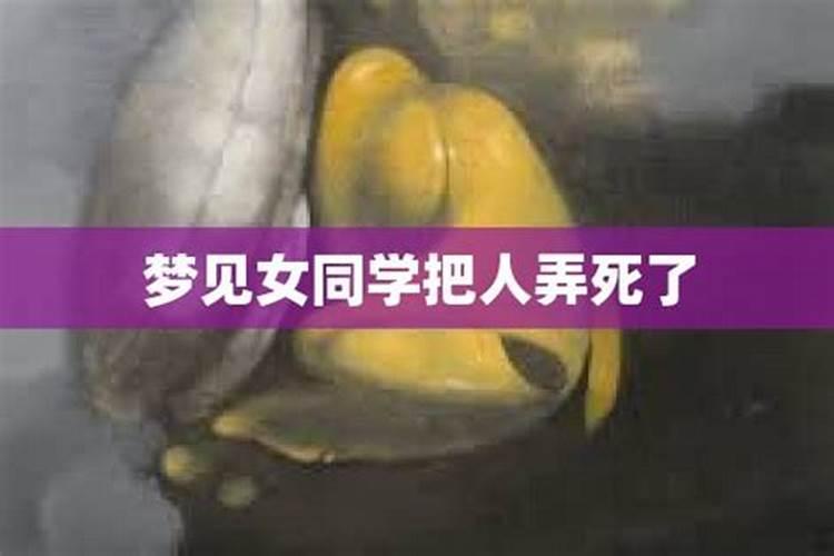 梦见把马打死了啥意思