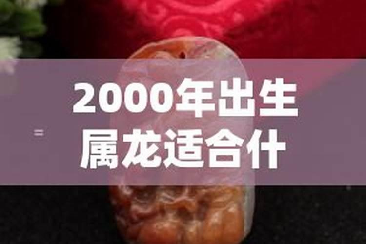 2000年出生的属啥属相