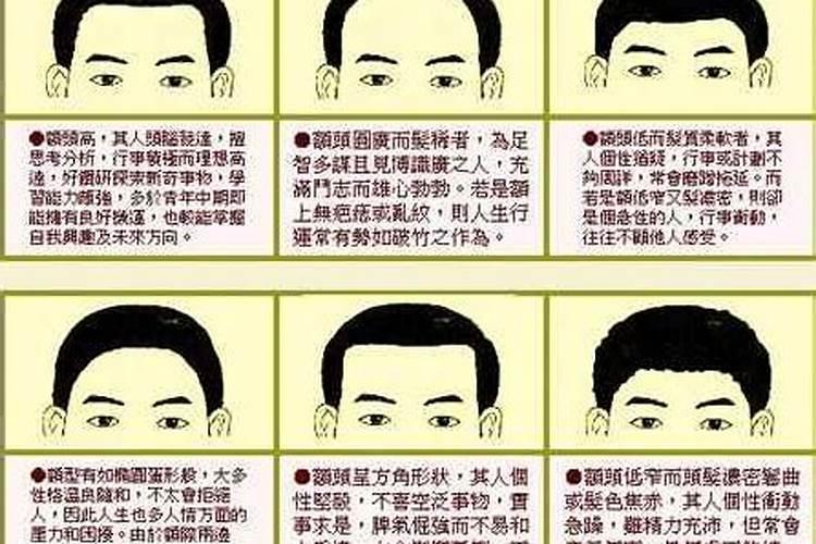 额头高男人代表什么