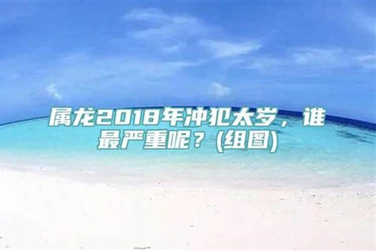 2024年龙年犯太岁的四个属相