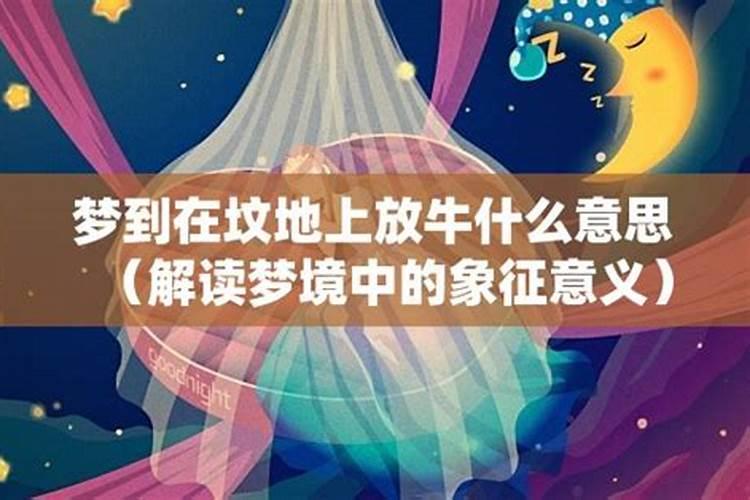 梦见前妻在放牛是什么意思