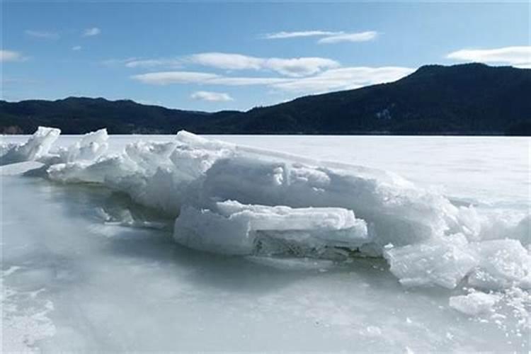 梦见大海结冰了是什么意思