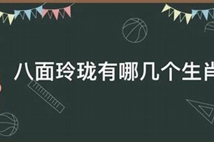 什么生肖八面玲珑